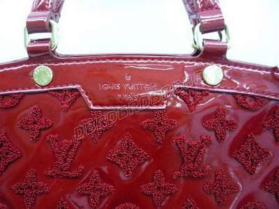 discount louis vuitton handbags monogram vernis m40607 red wholesale