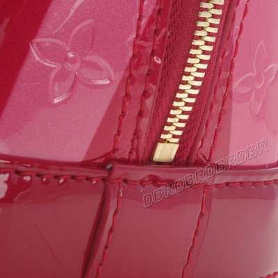 discount louis vuitton handbags monogram vernis m91606 red/pink stripped wholesale