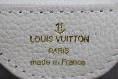 discount louis vuitton handbags leather m95050 monogram beige white wholesale