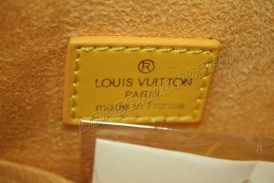 discount louis vuitton handbags epi leather 5289 yellow wholesale