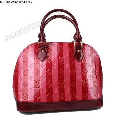 Discount Louis Vuitton Handbags Monogram Vernis 51130 red Wholesale