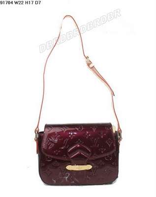 Discount Louis Vuitton Handbags Monogram Vernis 91704 claret-red Wholesale