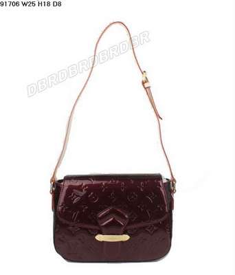 Discount Louis Vuitton Handbags Monogram Vernis 91706 claret-red Wholesale