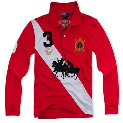 Ralph Lauren men polo shirt-long sleeve No.399