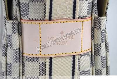 discount louis vuitton handbags damier azur canvas n51189 white wholesale