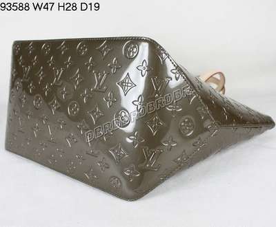 discount louis vuitton handbags monogram vernis m93588 gray wholesale