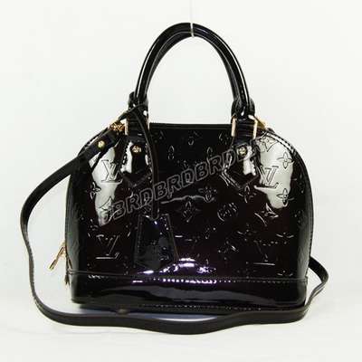 discount louis vuitton handbags monogram vernis m91606 black wholesale