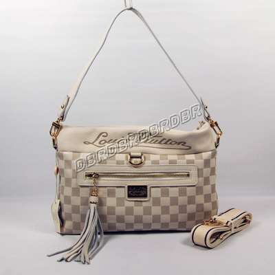 discount louis vuitton handbags leather n1015 white wholesale