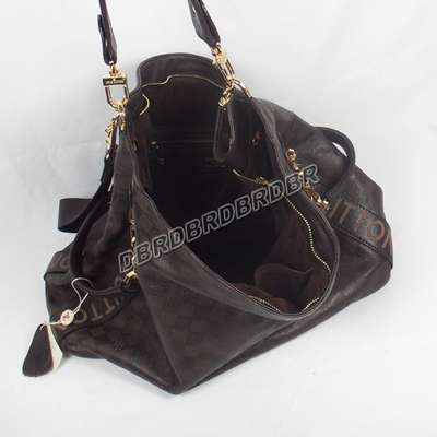 discount louis vuitton handbags leather n95006 coffee wholesale