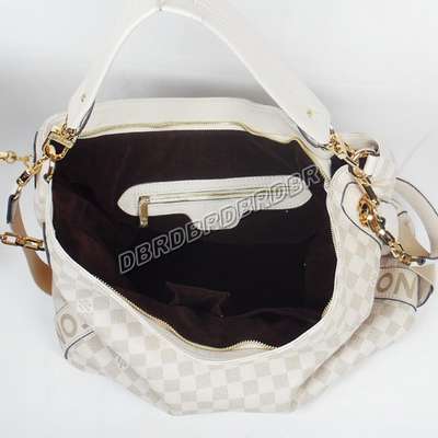 discount louis vuitton handbags leather n95006 white wholesale