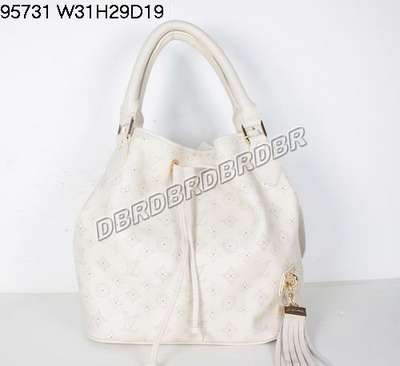 discount louis vuitton handbags leather 95731 beige white wholesale