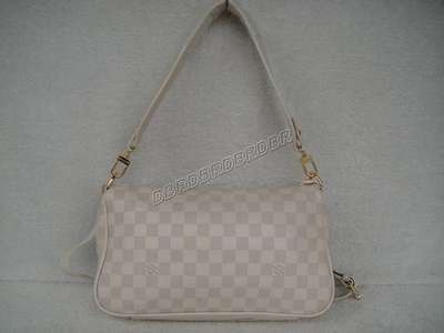 discount louis vuitton handbags leather n1057 beige white wholesale