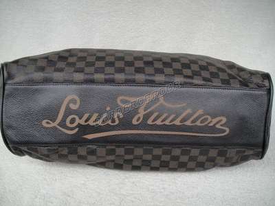 discount louis vuitton handbags leather n95836 black wholesale