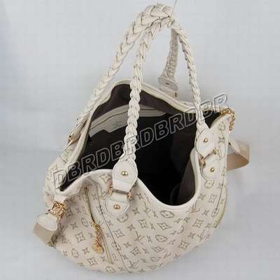 discount louis vuitton handbags leather m98873 beige white wholesale