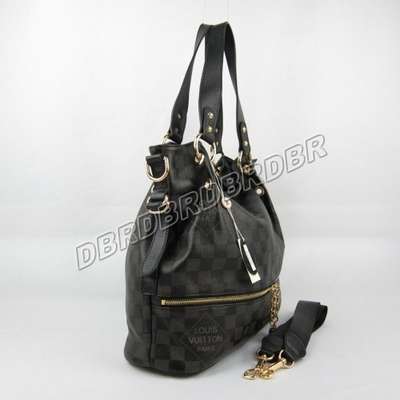 discount louis vuitton handbags leather n41298 black wholesale