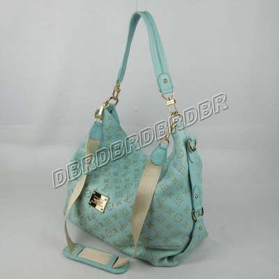 discount louis vuitton handbags leather m95019 blue wholesale