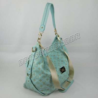 discount louis vuitton handbags leather m95019 blue wholesale