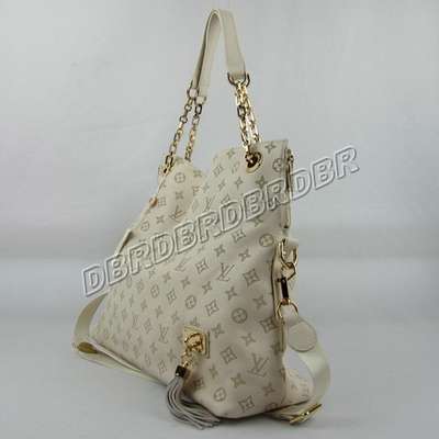 discount louis vuitton handbags leather m96868 beige white wholesale