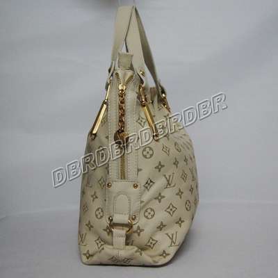 discount louis vuitton handbags leather m96060 beige white wholesale