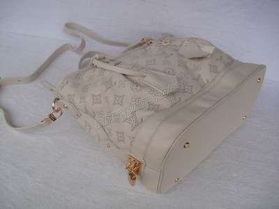 discount louis vuitton handbags monogram mahina m93175 beige wht wholesale