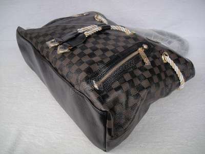 discount louis vuitton handbags leather m91621 black wholesale