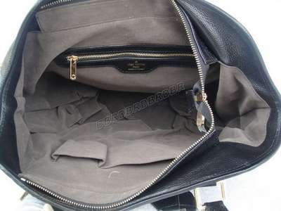 discount louis vuitton handbags leather m91621 black wholesale