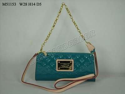 discount louis vuitton handbags monogram vernis m51153 blue wholesale