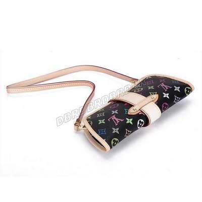 discount louis vuitton handbags monogram multicolore m40050 black wholesale