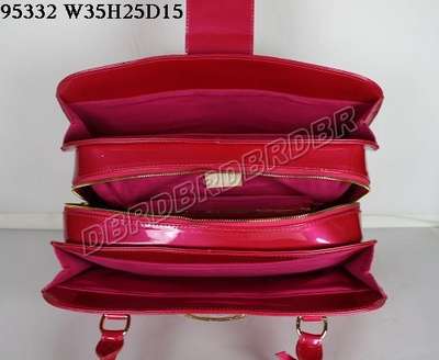 discount louis vuitton handbags monogram vernis m95332 rose red wholesale