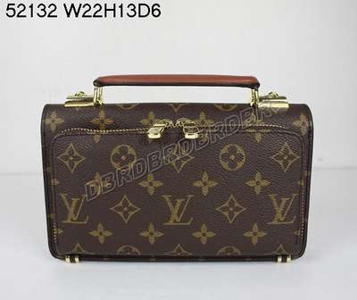 discount louis vuitton handbags monogram canvas m52132 coffee wholesale