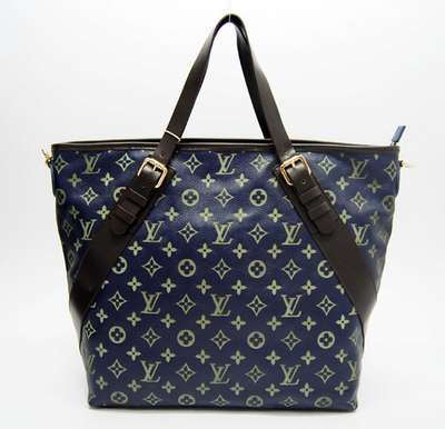 discount louis vuitton handbags leather m96604 royal blue wholesale