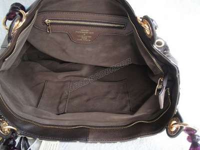 discount louis vuitton handbags leather m95185 coffee wholesale