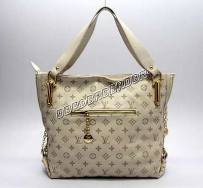 discount louis vuitton handbags leather m98039 monogram beige white wholesale