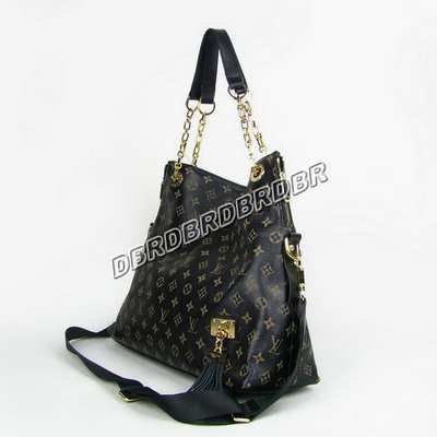 discount louis vuitton handbags leather m95130 monogram black wholesale