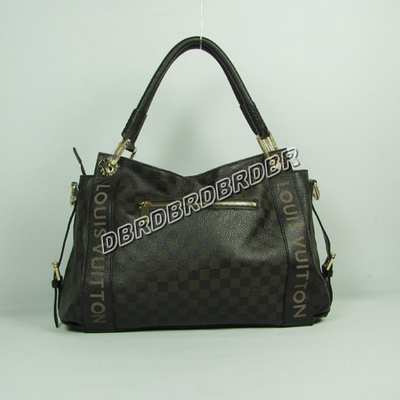 discount louis vuitton handbags leather n95178 coffee wholesale