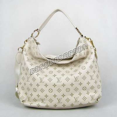 Discount Louis Vuitton Handbags Leather M95869 beige white Wholesale