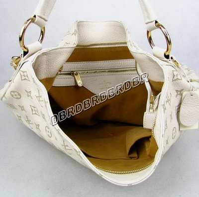 discount louis vuitton handbags leather m95869 beige white wholesale