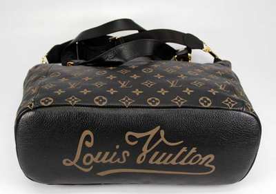 discount louis vuitton handbags leather m98035 monogram black wholesale