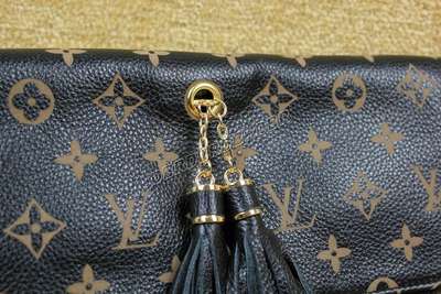 discount louis vuitton handbags leather m95825 black wholesale