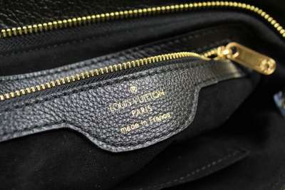 discount louis vuitton handbags leather m95825 black wholesale