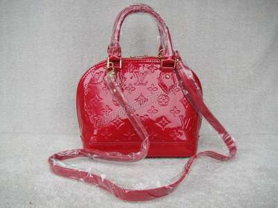 discount louis vuitton handbags monogram vernis m91606 red wholesale