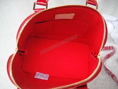 discount louis vuitton handbags monogram vernis m91606 red wholesale