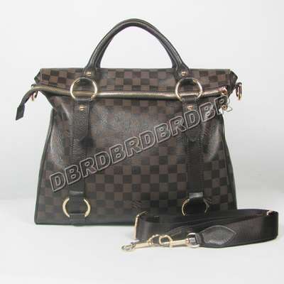 Discount Louis Vuitton Handbags Leather N41232 Coffee Wholesale