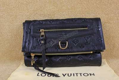 discount louis vuitton handbags monogram empreinte m93425 black wholesale