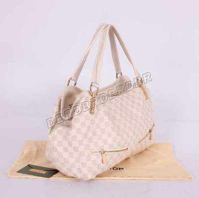 discount louis vuitton handbags leather m92808 beige white wholesale