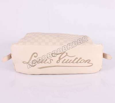 discount louis vuitton handbags leather m93083 beige white wholesale