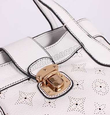 discount louis vuitton handbags monogram mahina m93465 white wholesale