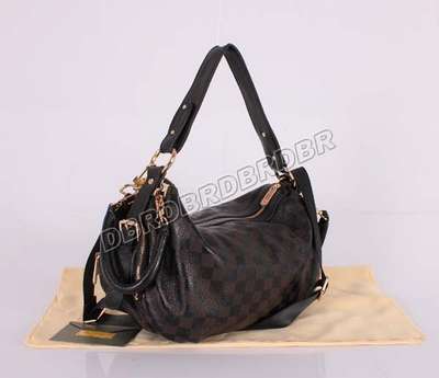 discount louis vuitton handbags leather m98016 black/gray wholesale