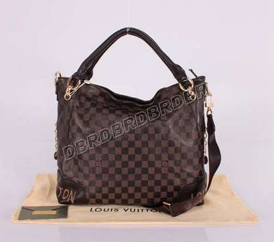 Discount Louis Vuitton Handbags Leather M98018 Damier Ebene Wholesale