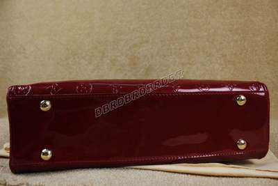 discount louis vuitton handbags monogram vernis m93757 red wholesale